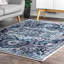Tapis oriental bleu Doron-657292776