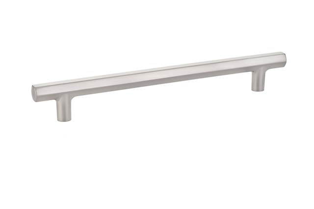 Emtek Mod Hex Cabinet Pull, Satin Nickel, 8"