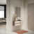 Rustic Walnut/Beige Stone Simulation