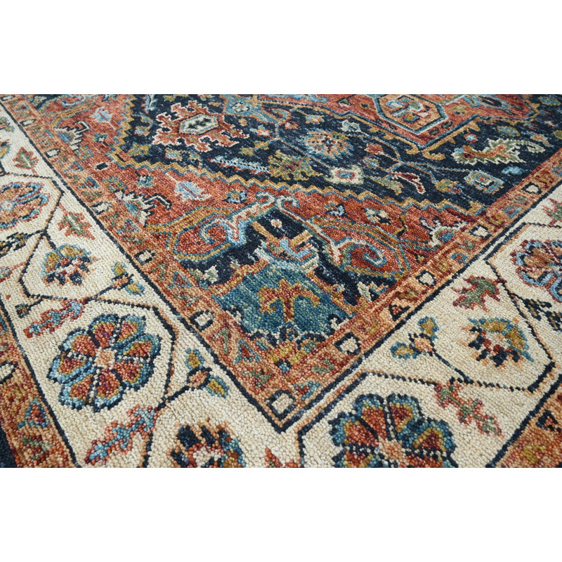 Tapis rectangulaire Helaena, Rectangle 5 pi 7 po x 8 pi 7 po