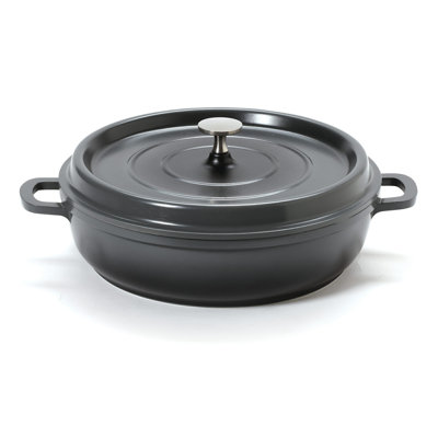 G.E.T. Non-Stick Cast Aluminum Round Braiser with Lid