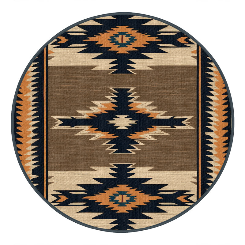  Tapis lavable à roulettes, Rond 4 pi