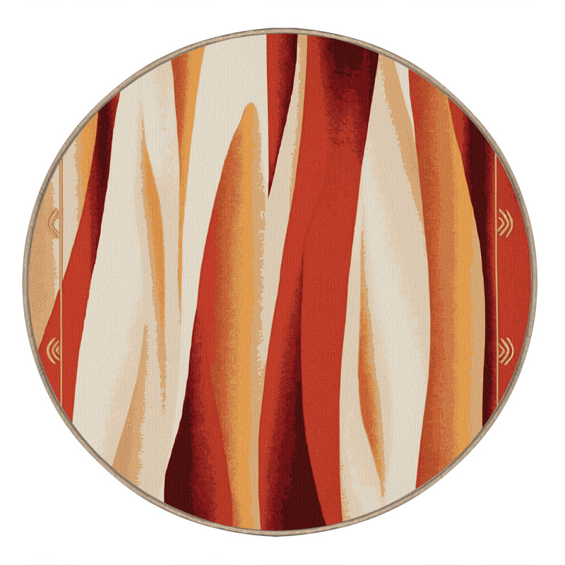 Radiant Sands Rug, Round 3'
