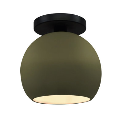 Radiance Ceramic Semi Flush Mount