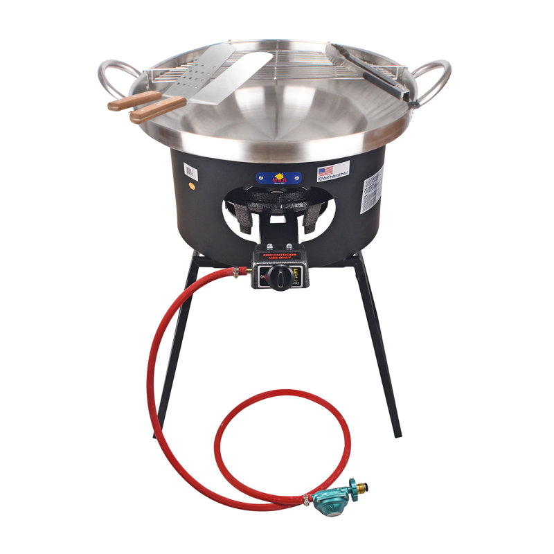 Poêle d'extérieur au propane à brûleur simple ARC