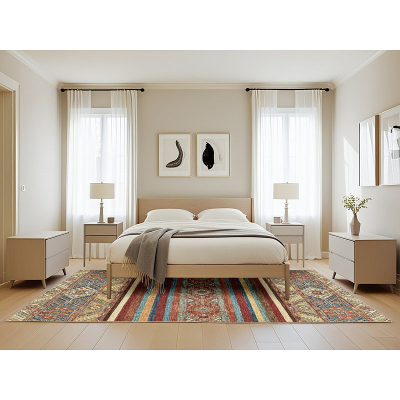 Aniko Southwestern Indoor Rug, Rectangle 5' x 8'