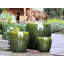 Pots de fleurs en grès Jams, grand format, ensemble de 3 - Intérieur/Extérieur-1128311561