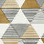 Machine Woven Grey/Yellow Rug-70523000
