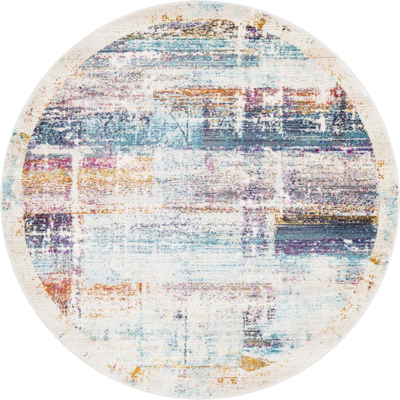 Indoor Rug, Round 5'2"