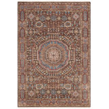 Oriental Hand-Knotted Wool Brown / Rust Area Rug