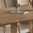 Solid wood ash unique dining table-107203708
