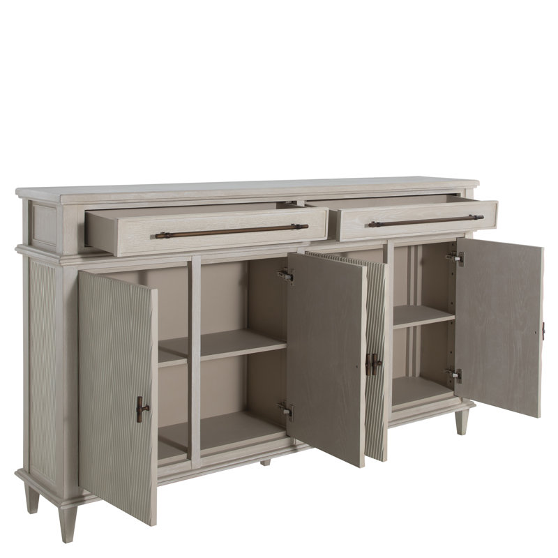Isaac Long Cabinet - White