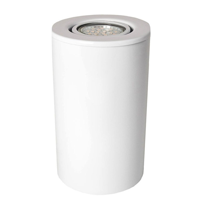 Willenbard Uplighter Floor or Table Lamp with Tilt Capability - GU10, White