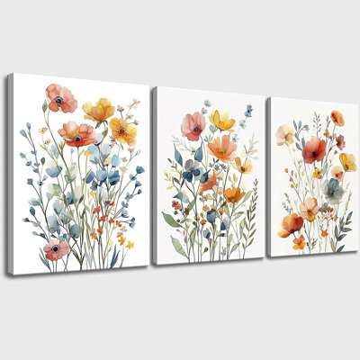 3 Piece Wrapped Canvas Print