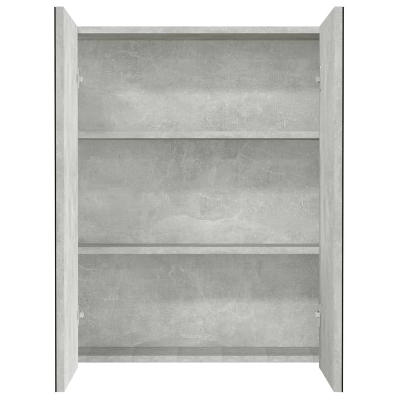 Guile Bathroom Cabinet, Concrete Grey