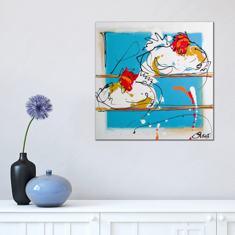 Sleeping and Dreaming 1 Piece Wrapped Canvas Painting, 45.72 cm H x 45.72 cm W x 3.175 cm D