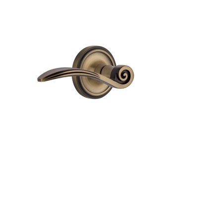 Rosette classique Nostalgic Warehouse (lit et bain) avec levier pour cygne