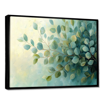 «Eucalyptus Leaves Dance Of The Foliage I» - feuilles, art mural