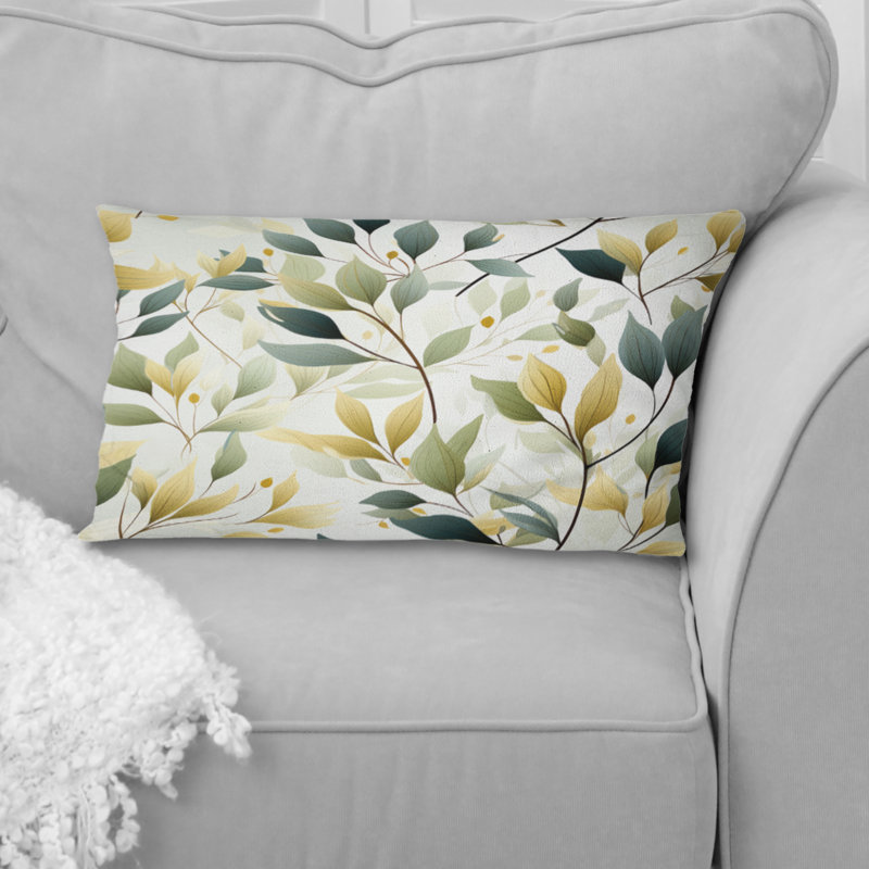Floral Throw Pillow