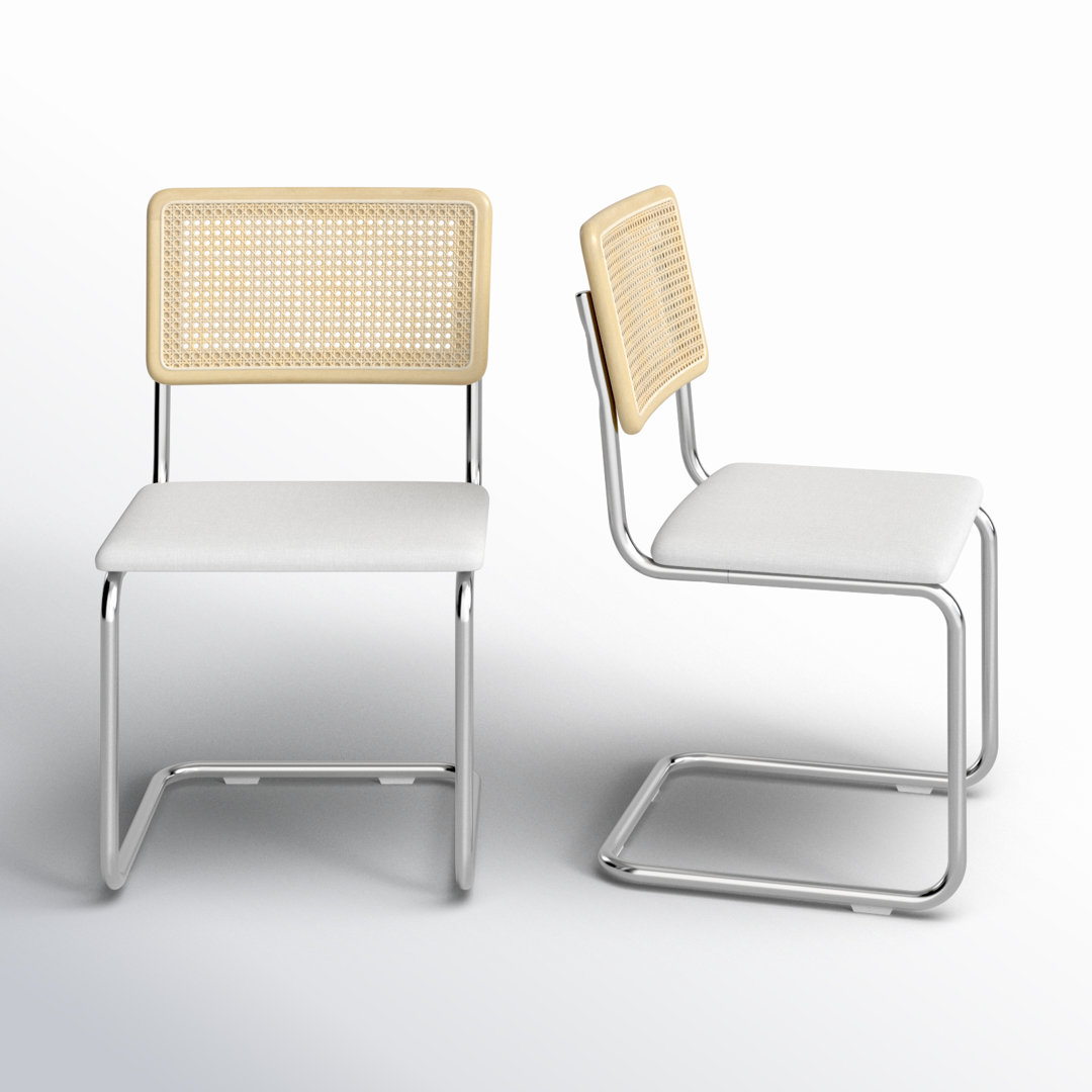 Walsh Linen Dining Chair (Set of 2) AllModern Upholstery 