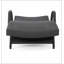 Fauteuil en osier avec accoudoirs Salem