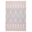 Tapis rose Sienna 5 pi 1 po x 7 pi 6 po