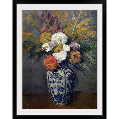 « dahlias, c. 1873 » par l’impression de peintures Paul Cezanne