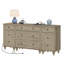 Commodes Corretta Mid Century Modern avec station de charge, commode pour chambre à coucher avec 5 tiroirs et 2 armoires de rangement-1742334033