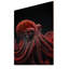 Pieuvre rouge de Murman sur le plancher océanique II - reproduction sur toile-87344605-87344606