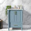 Meuble-lavabo avec rangement (doit inclure le meuble-lavabo et le lavabo), salle de bain moderne en bois MDF de 24 po