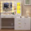Coiffeuse avec lumières Caryol-839350148