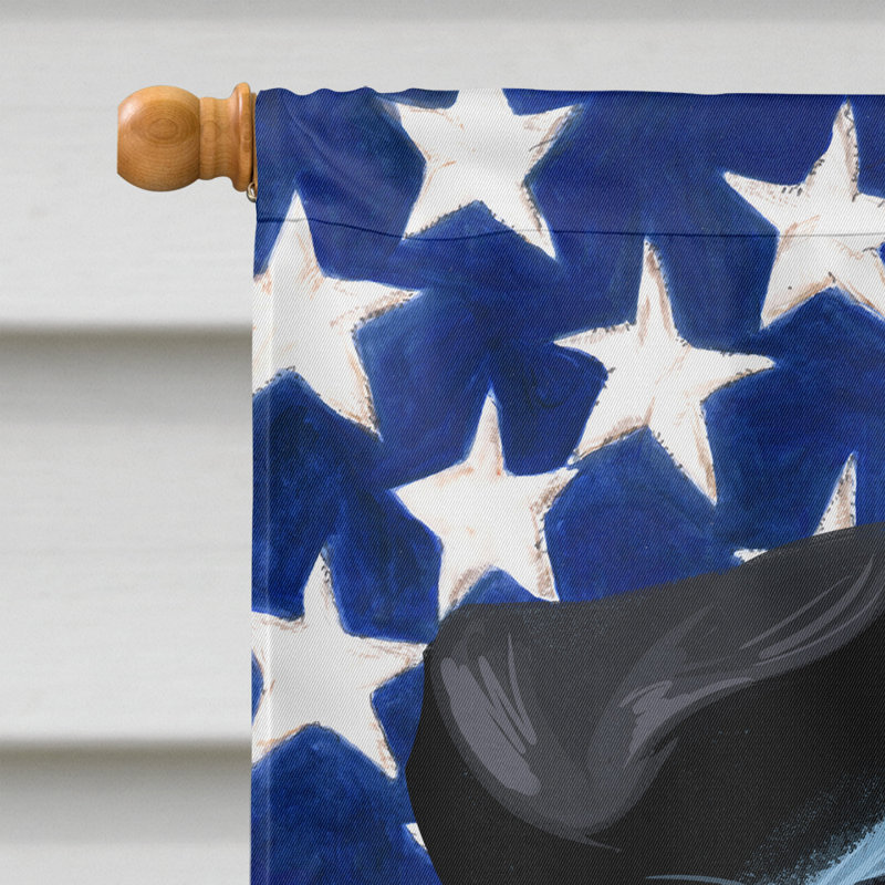 Polyester à 2 côtés 28 x 40 po drapeau maison, Manchester Terrier