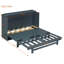 Grand lit escamotable avec grand tiroir, ports USB et prises USB