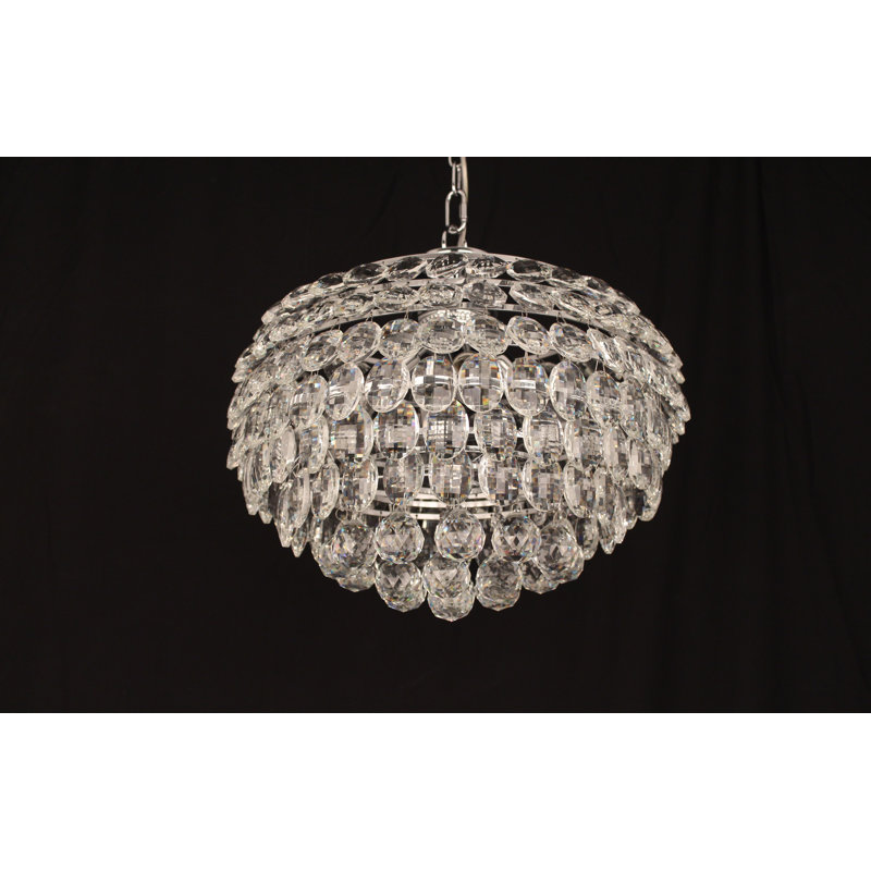 4 - Light Crystal Chandelier