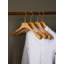 Premium Oak Wood Clothes Hanger-102830733