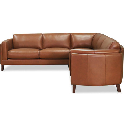 Canapé modulaire en cuir Natchez Symmertrical