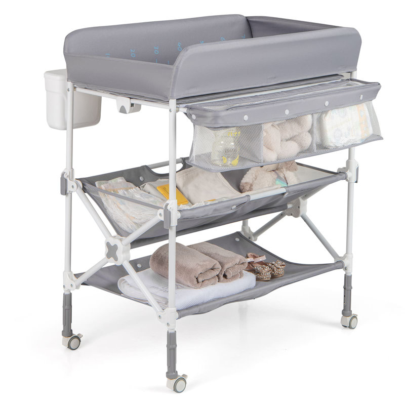 Portable Changing Table, Grey
