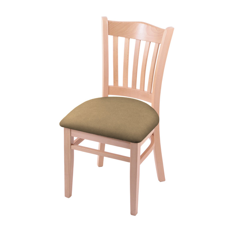 Hampton 18'' H Upholstered Beech Side Chair, Natural, Canter Sand