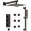 Système de douche thermostatique, robinet de douche à pluie haute pression 12 "avec valve brute-82331436