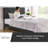 DeCoro Cambridge Upholstered Wooden Platform Bed Frame-877071268-864702079