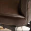 Tabouret de bar pivotant de 30,25 po de hauteur avec siège rembourré et structure en métal durable pour plus de confort et de style