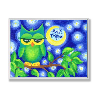 Plaque murale Emery Owl Sweet Dreams