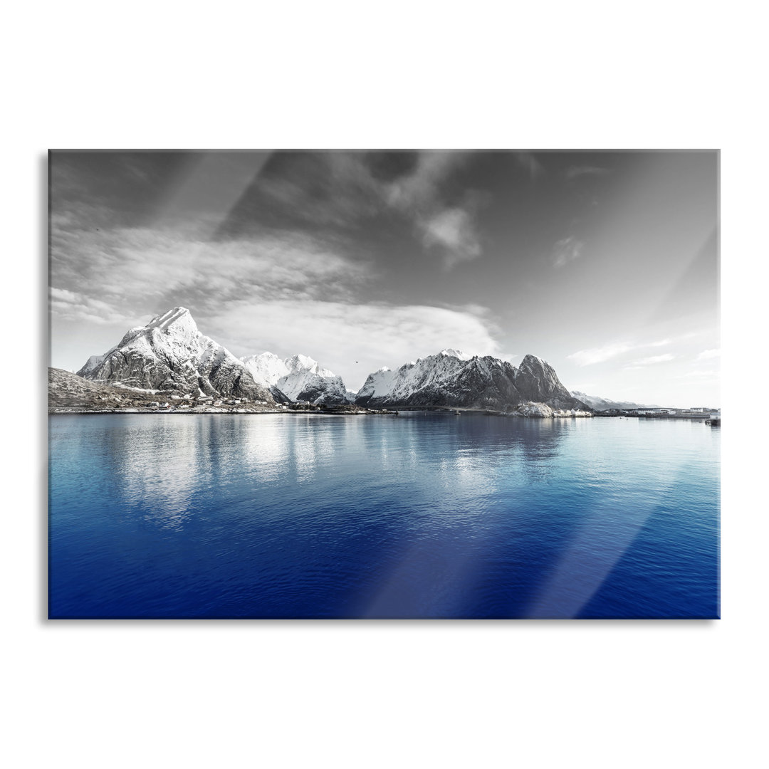 Glasbild "Lofoten in Norwegen"