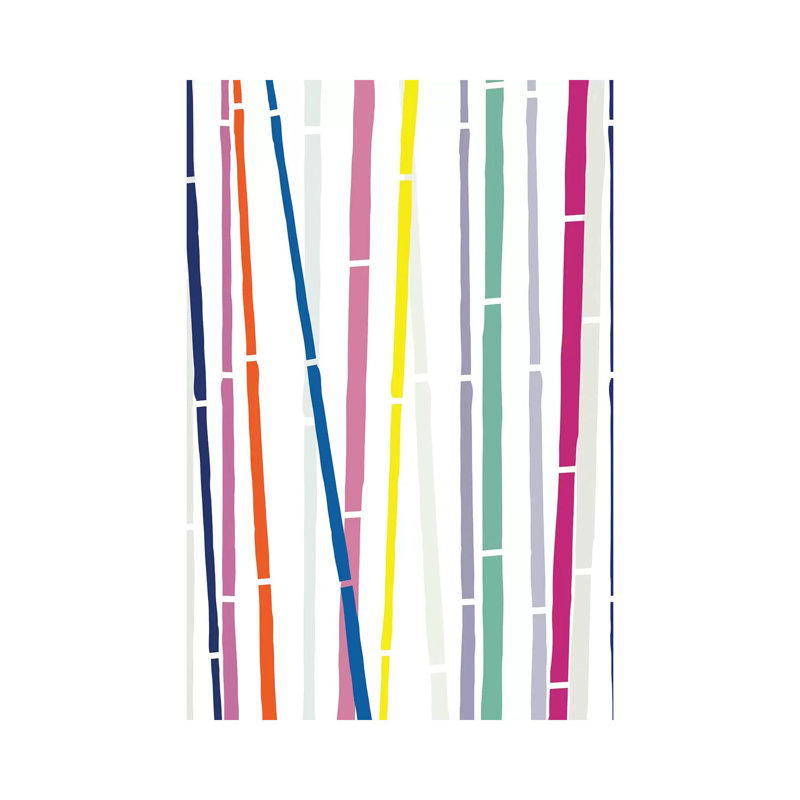Bamboo Rainbow by The Native State - No Frame Gallery-Wrapped Canvas Giclée on Canvas, 30.48cm H x 20.32cm W