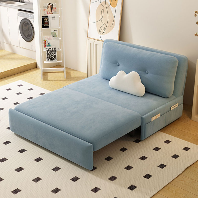 Canapé-lit modulaire en velours 43,31 po, 43.31"W*32.28"D*33.86"H