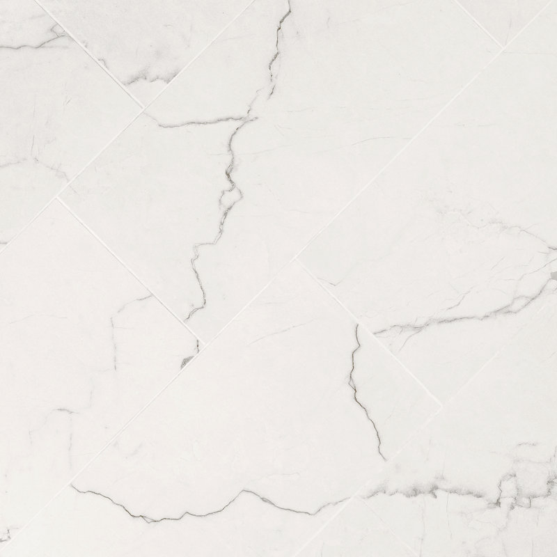 Carrelage mural en porcelaine mate de 12 po x 24 po Beldale, Gravelle
