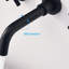 Robinet de salle de bain mural noir mat-124831650