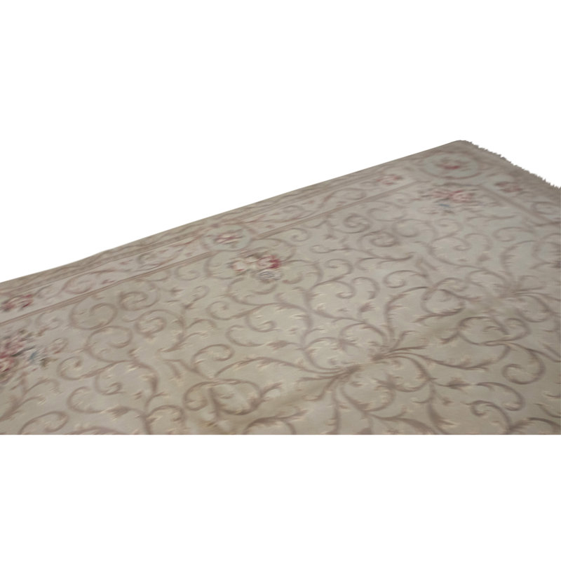 Tapis rectangulaire noué à la main