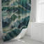 Rideau de douche avec tapis de bain-2060526991