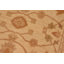 Tapis brun / beige en laine noué à la main de style oriental rectangulaire 8 pi x 10 pi Baccio